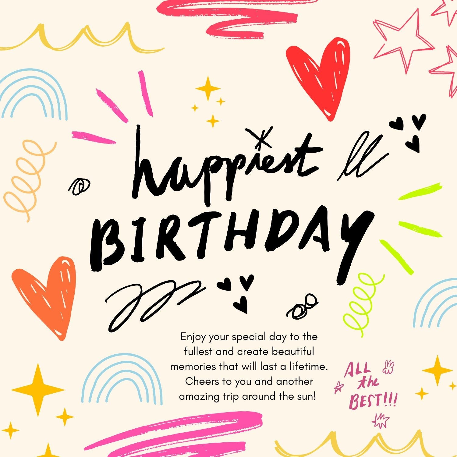Birthday greeting card