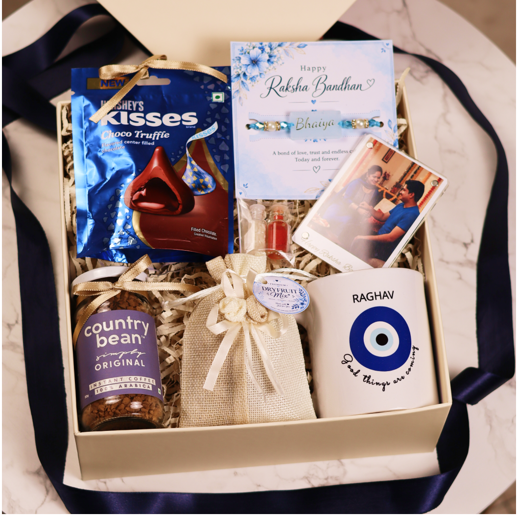 Blue Bond Rakhi Hamper