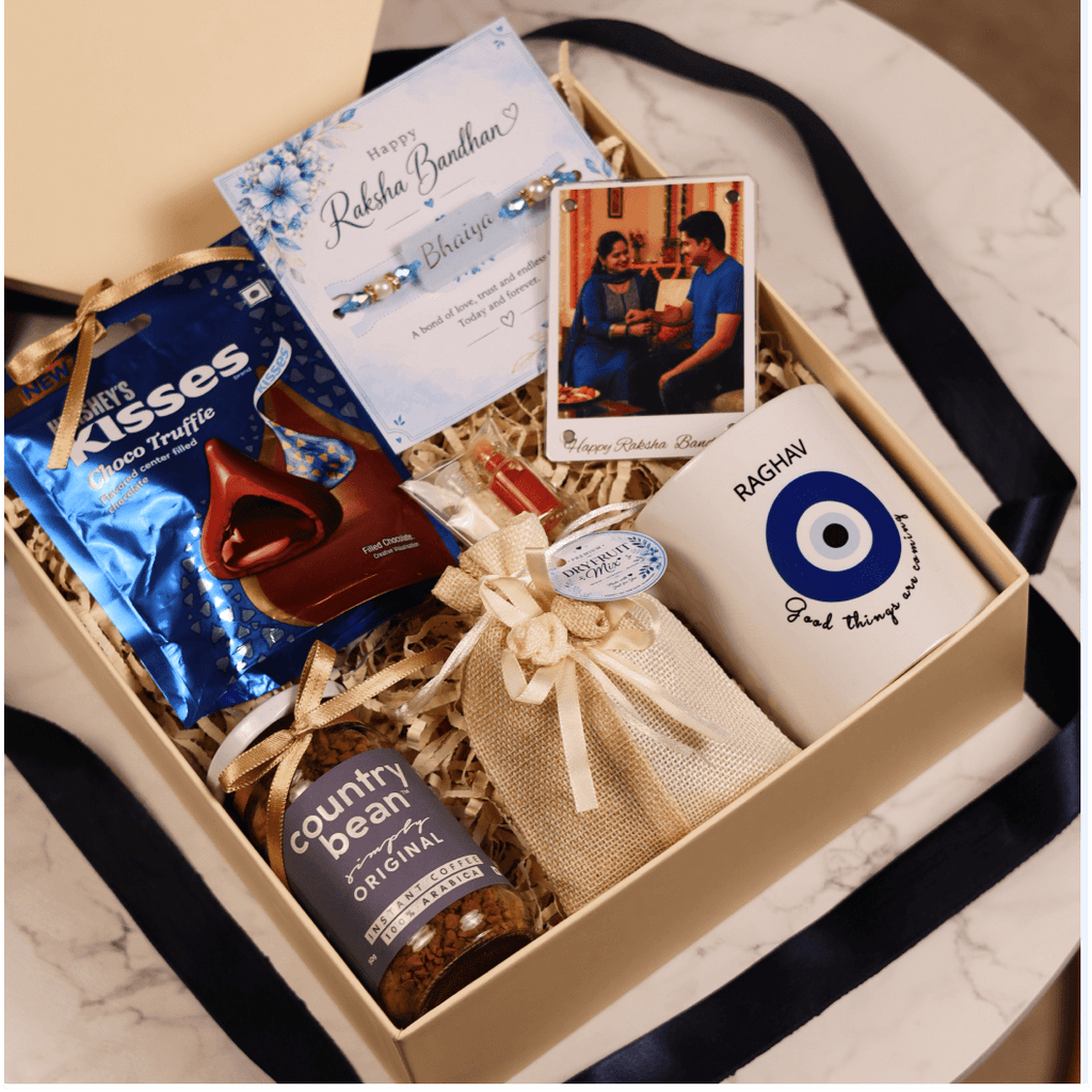 Blue Bond Rakhi Hamper
