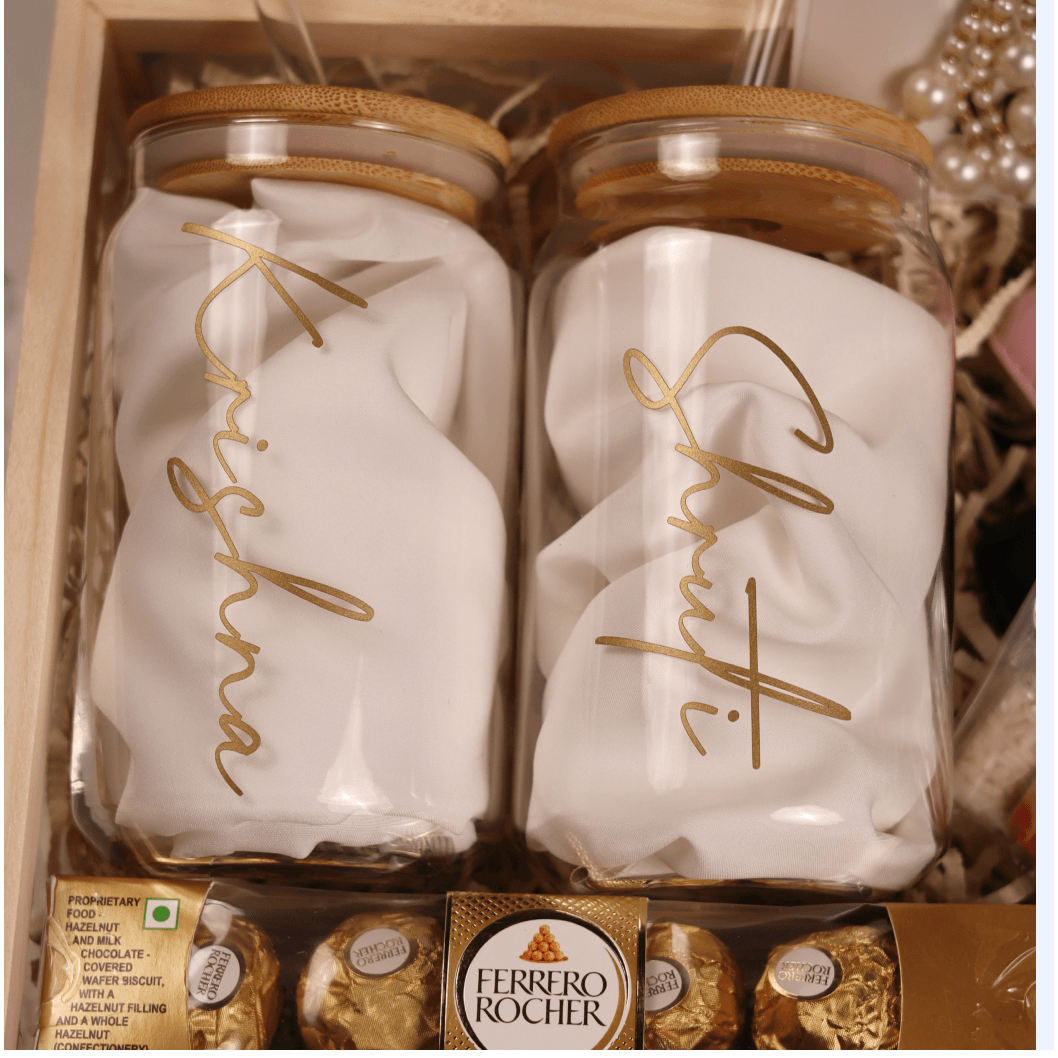 Personalized Bhaiya Bhabhi Rakhi Hamper