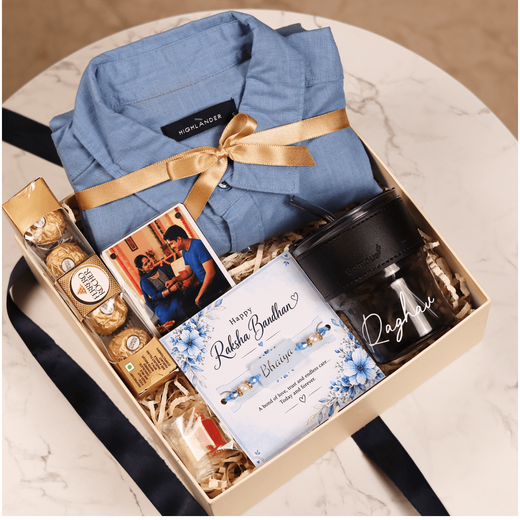 Gentleman Rakhi Gift Box