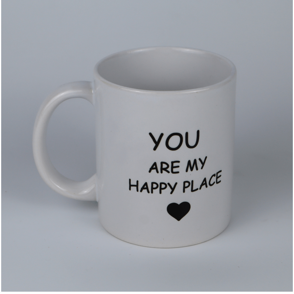 White Customised Mug