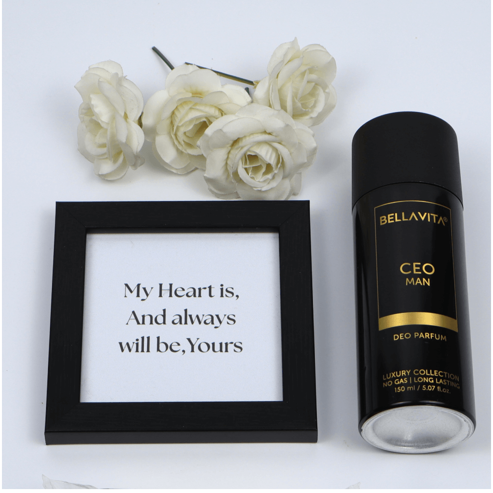 Personalised Black Gift Box for Him