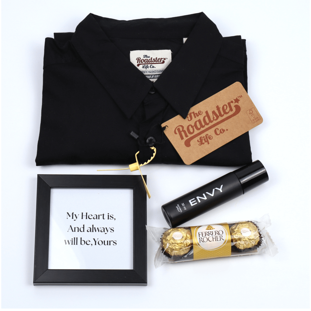 Premium Black Gift Box for Men