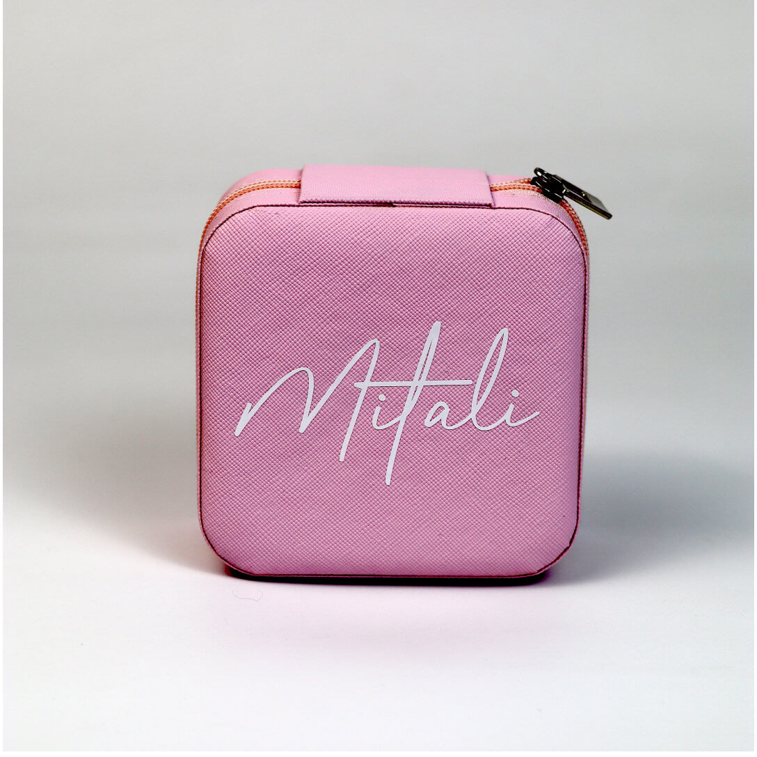 Premium Pink Gift Hamper with Name – Perfect for Her