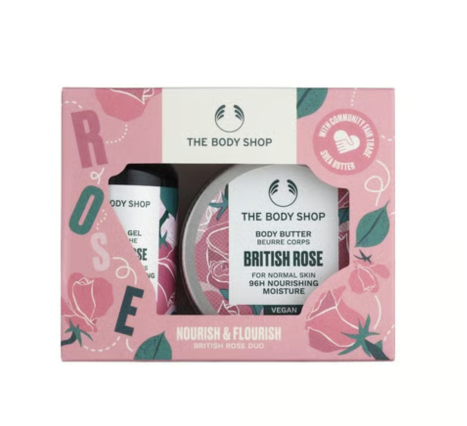 Body Shop Shower Gel & Body Butter Gift Set