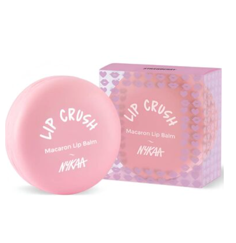 Nykaa Strawberry Moisturising Macaron Lip Balm
