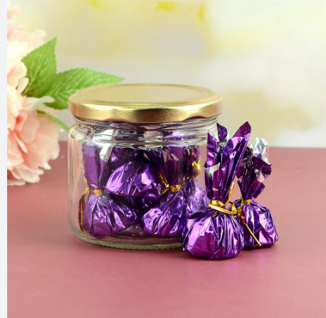 Homemade Dry Fruit Chocolates Jar